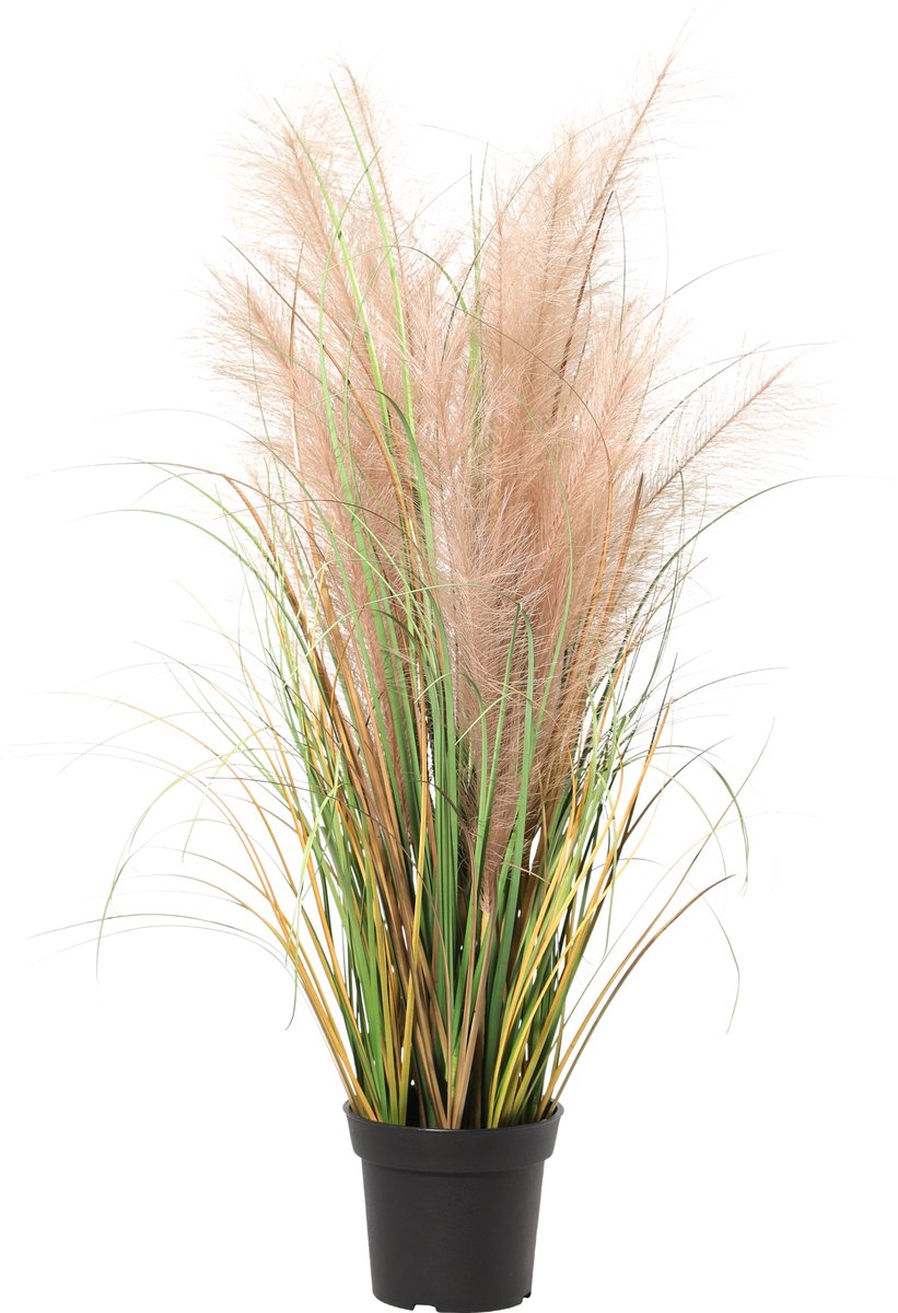 Florafy Kunstplant Riet 96cm - Kunstplanten voor binnen - Onderhoudsvrij Groen