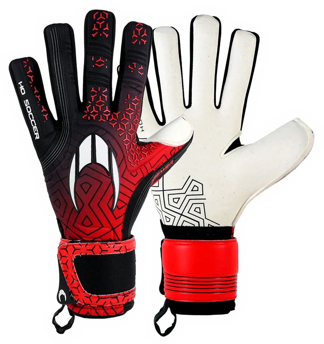 Ho Soccer Premier Shield Ng Keepershandschoenen Rood,Zwart 10