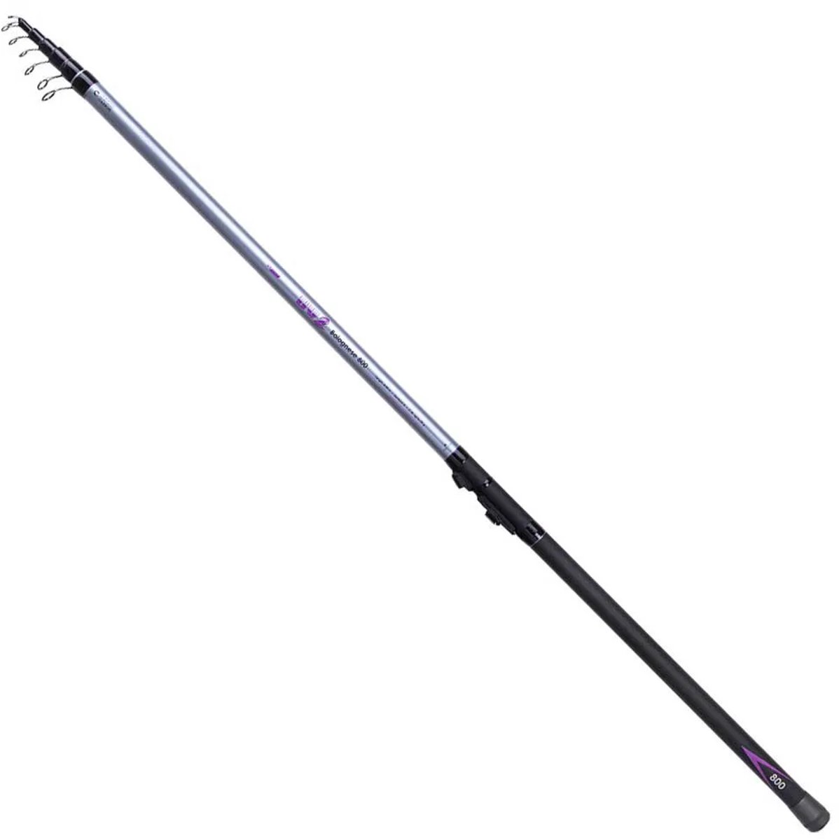 Mikado Ultraviolet 2 Bolognese Hengel Blauw,Zwart 6.00 m / 1-25 g