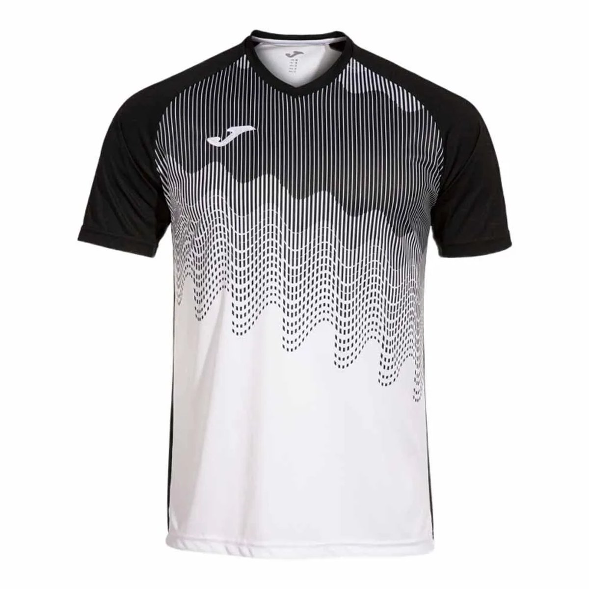 Joma Tiger Vi T-shirt Met Korte Mouwen Wit XL Man