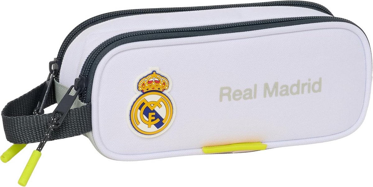 Real Madrid Equiicion 25/26 Etui voor Kinderen - Wit, M, Casual