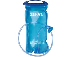 Zefal Hydration Bladder 2L, BPA-vrij, smaakloos, top-open, 2 kleppen, inclusief tube en Quick Connect, geschikt voor buitenactiviteiten