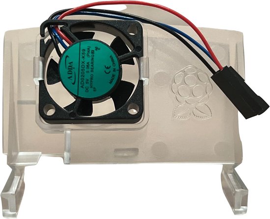 Ventilator voor Raspberry Pi 4-behuizing, 25 x 25 x 7 mm, 5V