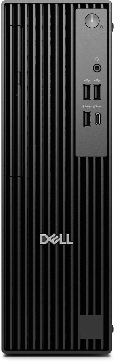 DELL Pro QCS1255 AMD Ryzen™ 7 8700G 16 GB DDR5-SDRAM 512 GB SSD Windows 11 Pro Slim PC PC Zwart