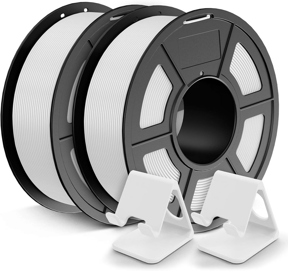 PLA 3D Printer Filament 1.75mm - Neat Wrapped, Size Accuracy +/- 0.03mm, 1.1KG Spool - Rood