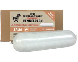 Frets Gestoomd Vers Vlees Worst Zalm - Graan- en Glutenvrij - 10x900g