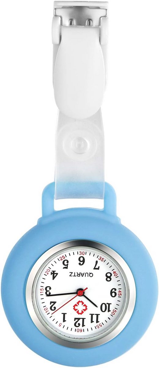 Verpleegstershorloge siliconen universeel voor werk en school