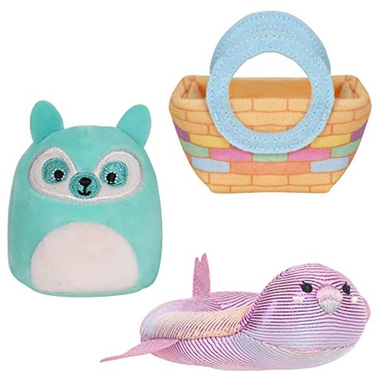 Mini Plüschfiguren Accessoires Set für Poolpartys - 5cm