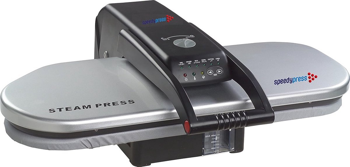 Stoomstrijkpers 64x27 cm - 1400 Watt met accessoires en 12 maanden garantie