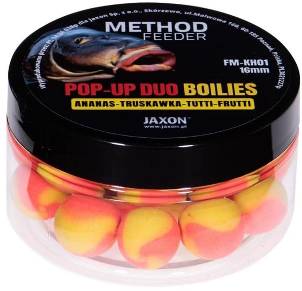 Duo Color Pop-Up Boilies 16 mm voor Karpervisserij - 40 g