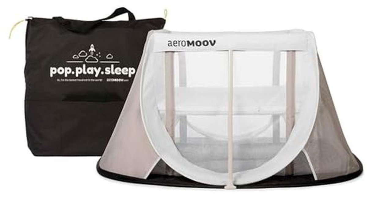 Instant Reisbed voor Baby's en Peuters - Opbouw in 2 Seconden, Lichtgewicht en Compact - Veilige en Comfortabele Slaapoplossing