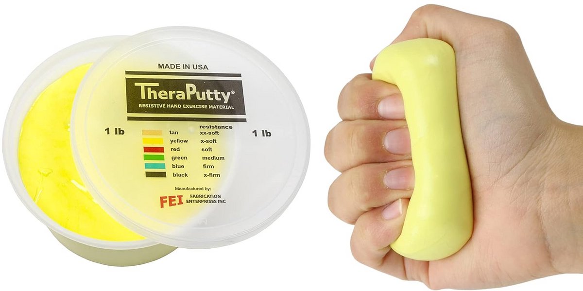 Therapeutische Kneedmassa - 450 g - Geel (Zeer Licht)