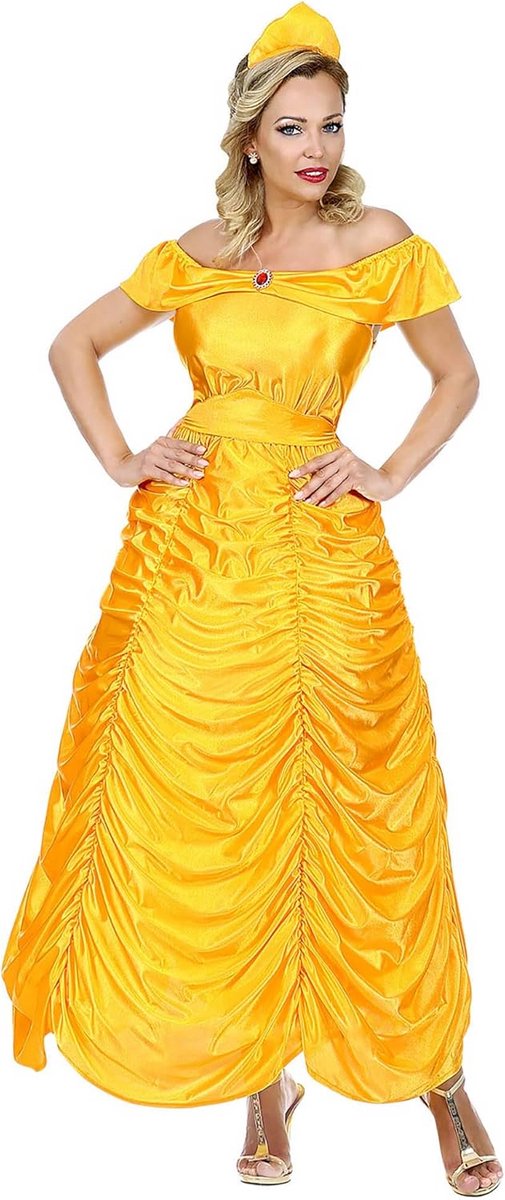 Feestelijk Geel Kostuum voor Dames - Feestkleding en Theaterkostuums