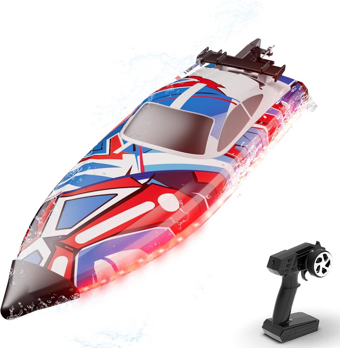 Snelle RC Boot 35+MPH - Volledig Proportioneel Varen voor Volwassenen