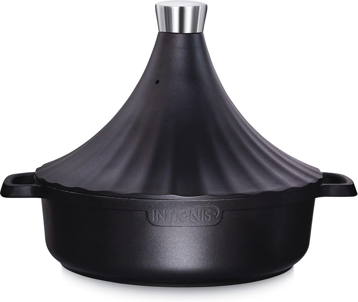 Ovenbestendige Tajine Inductie 28 cm - Antiroest Kookpan voor Marokkaanse Gerechten