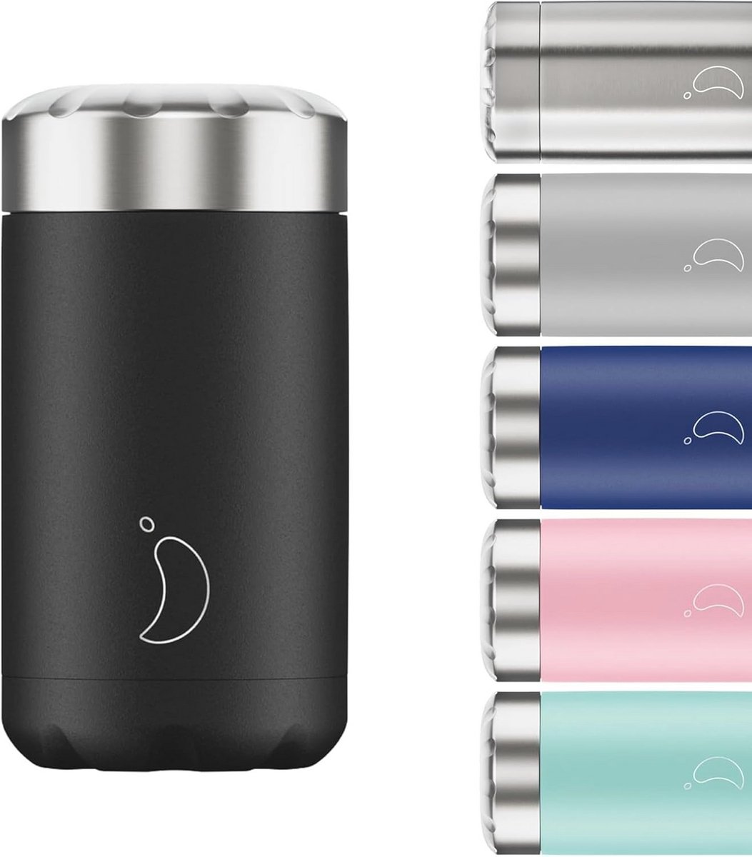 Thermos Storage Display - Dubbelwandig, Lekvast, Herbruikbaar Voedselcontainer RVS - 500ml