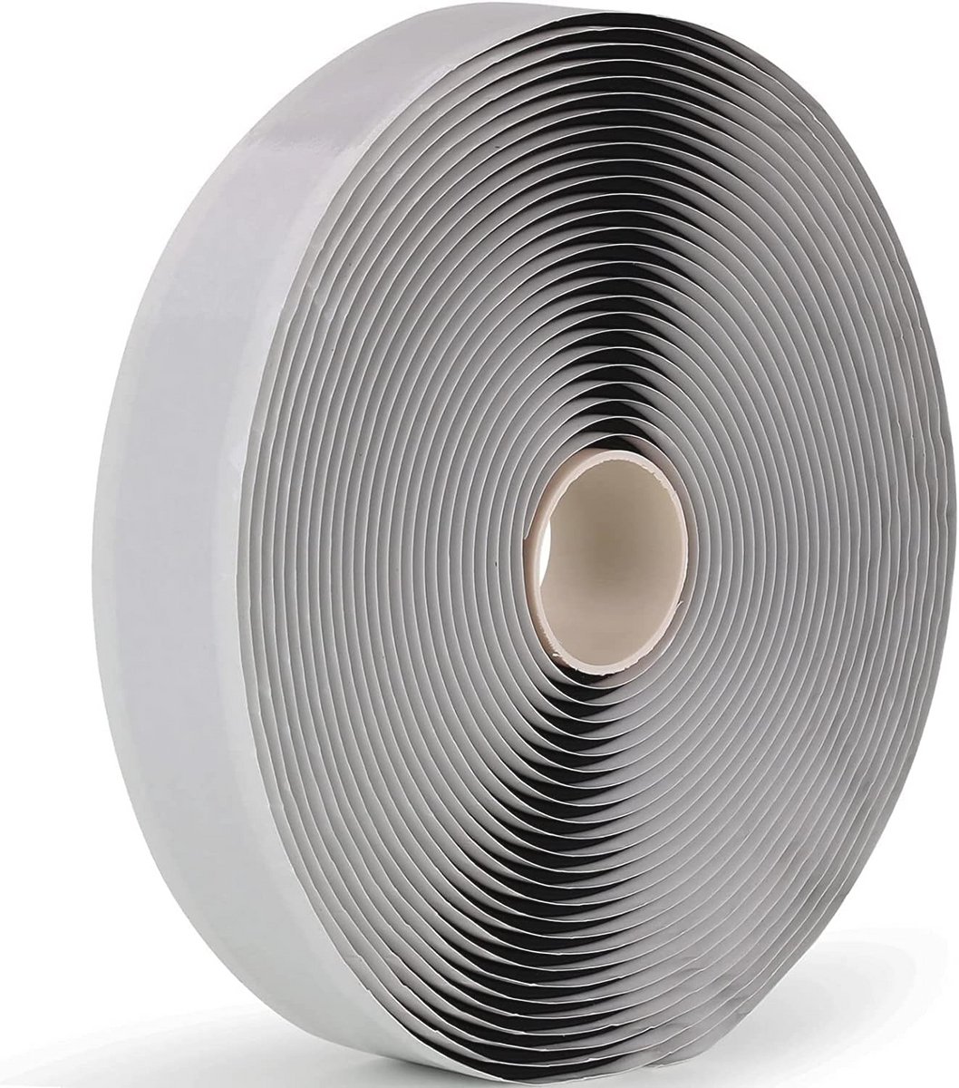 Zelfklevend waterdichte reparatietape voor boot en RV, 2,5 cm x 10 m