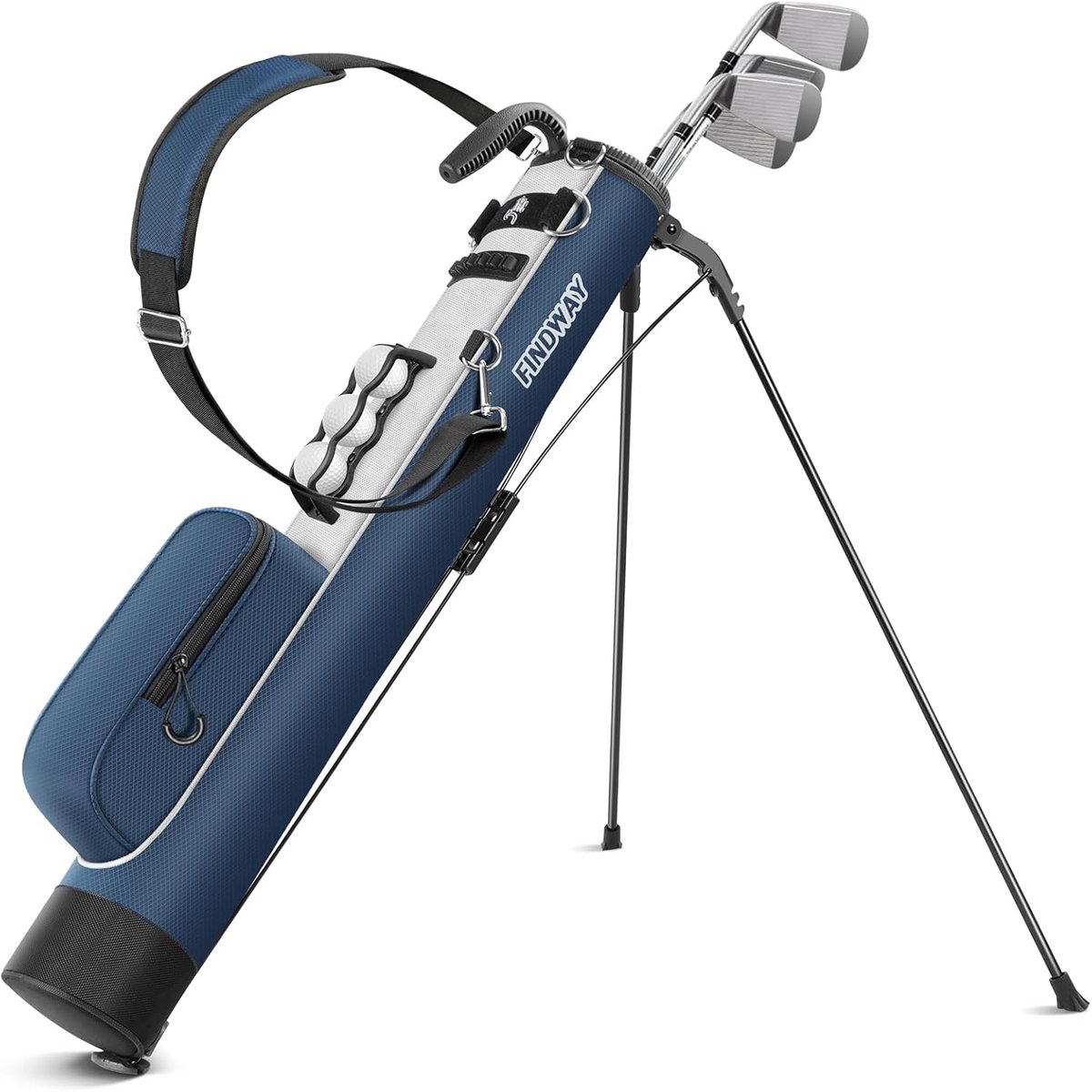 Lichtgewicht Golf Stand Bag - Draagbaar en Duurzaam voor Driving Range en Golf Courses