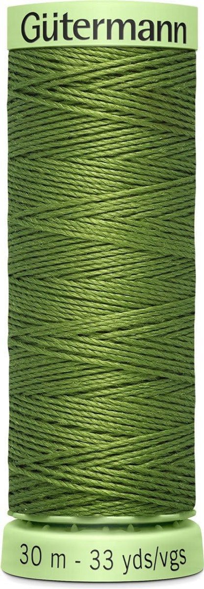Sterk Siersteekgaren Nr. 30 Zwart Polyester voor Knoopsgaten en Zware Naden