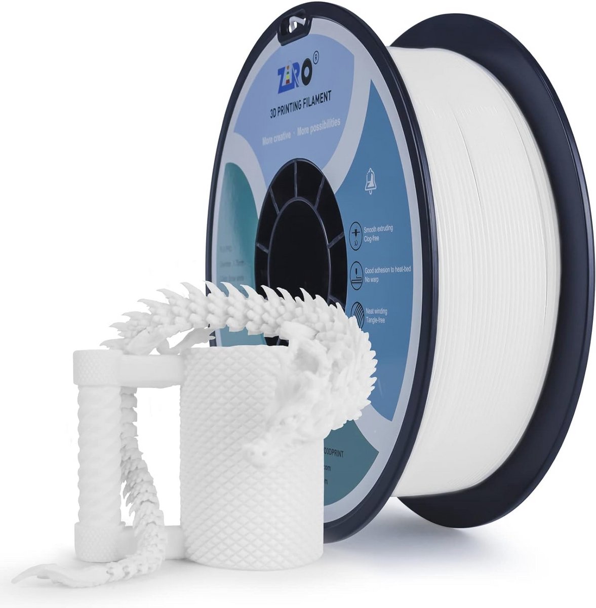 3D Printer Filament PLA 1.75mm Sneeuwwitje - Professioneel Filament voor FDM 3D Printing