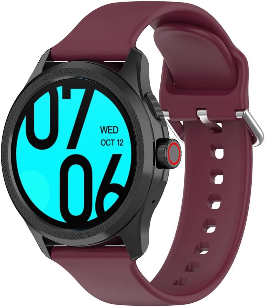 24mm Siliconen Horlogeband Universeel - Snelwissel Band voor Smartwatches en Sport Horloges - Comfortabel en Duurzaam