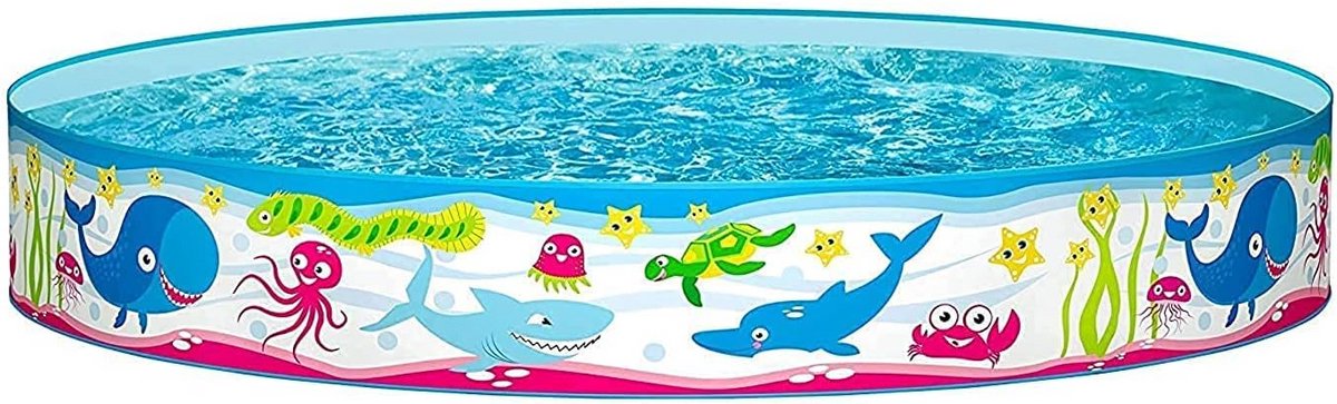 Transparante Kinderstoel voor Buitengebruik - Opblaasbare Zitstoel voor Kinderen 68x68x46 cm