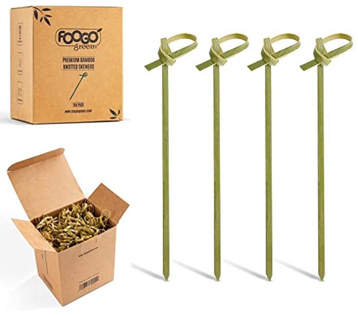 Bamboe Cocktailsticks 10 cm - Ecologische Spiesjes voor Drankjes en Feestvoedsel