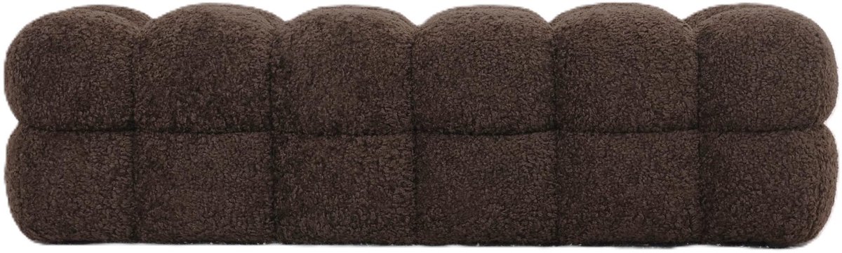 PTMD - Bankje Teddy - Bruin - 160x45x43cm