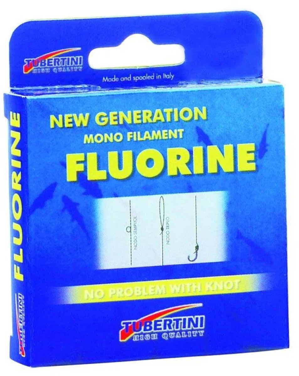 Tubertini Fluorine Flurocarbon 50 M Transparant 0.074 mm