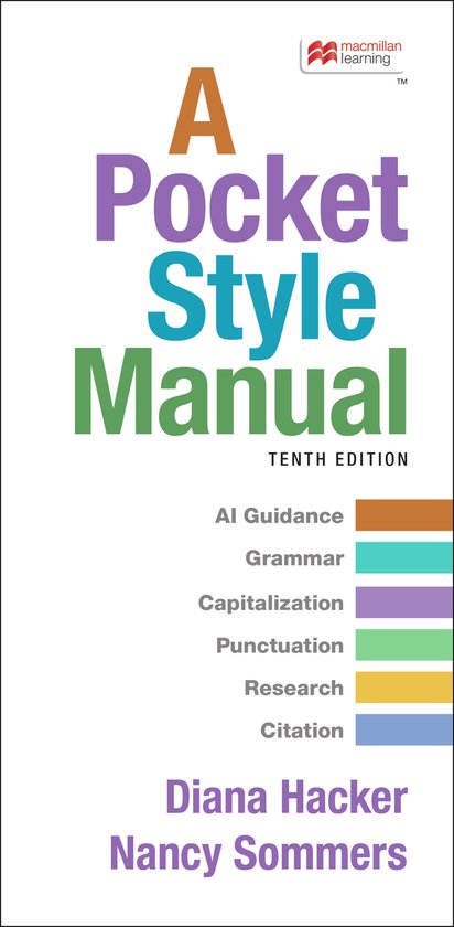A Pocket Style Manual - cover