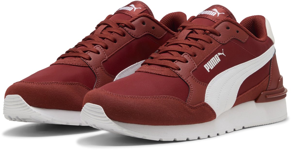 Puma ST Runner v4 NL Bordeaux Red-PUMA White