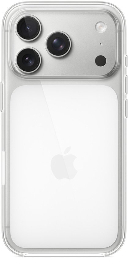 Coque transparente avec MagSafe pour iPhone 17 Pro Max