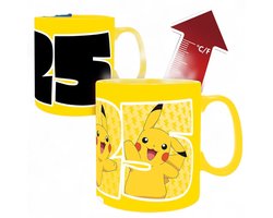 POKEMON - Mug Heat Change - 460 ml - Pikachu 25 - CB box