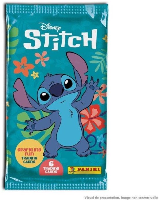 Foto: Panini lilo stitch trading cards display 180 kaarten met 4 holografische effecten