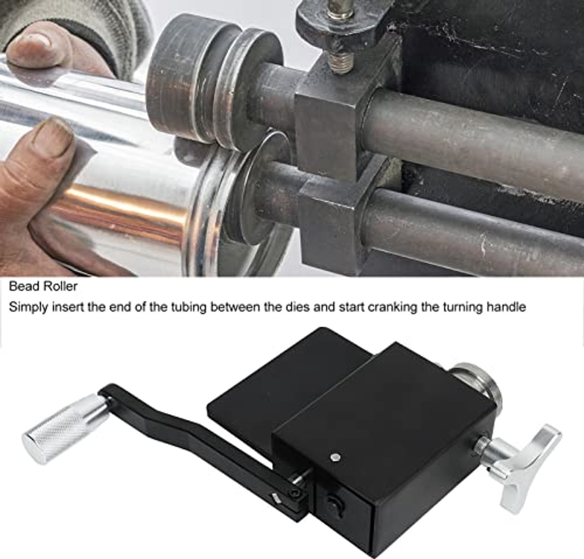 Tubing Beader, Metal Bead Roller Machine Intercooler Pipe Bead Form Machine Pipe Beading Tool Pipes Tubing Roller Bead Forming Tool voor 5/8 Aluminium Roestvrijstalen Buizen