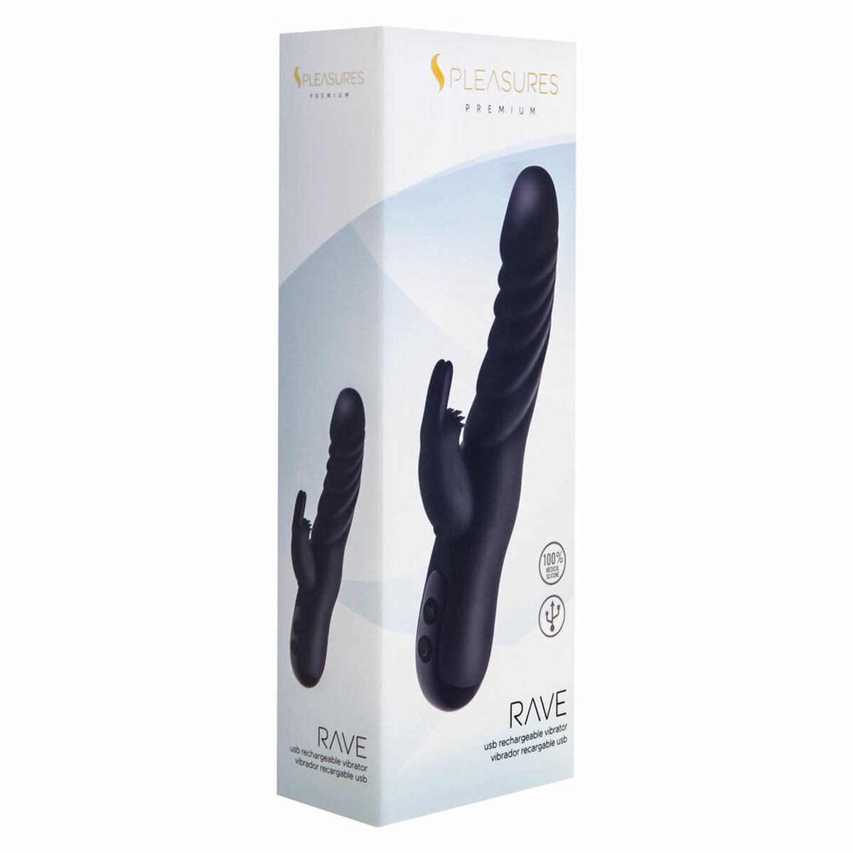 Vibrator S Pleasures Zwart