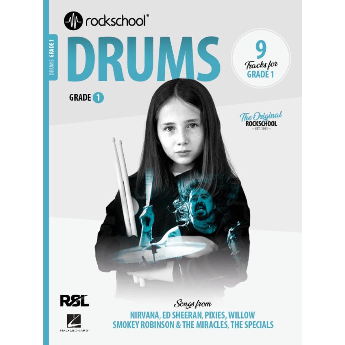 Rock School Limited Drums Grade 1 (2024) drumboek