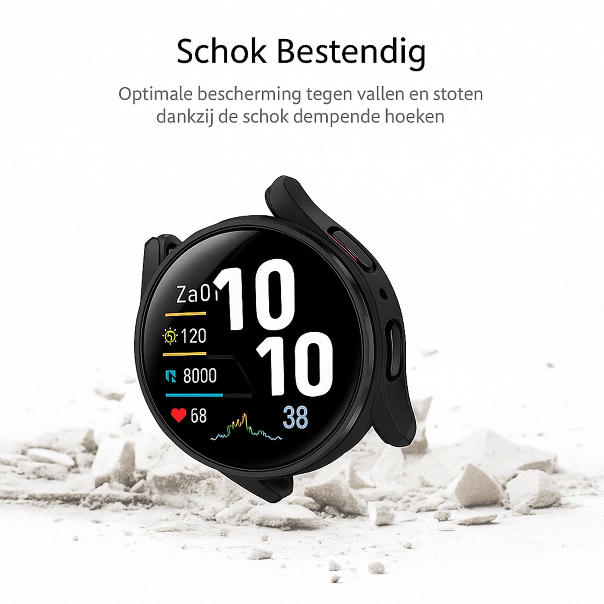 Diruite 2 Pièces Coque pour Apple Watch Series 9/8/7 45mm Protection