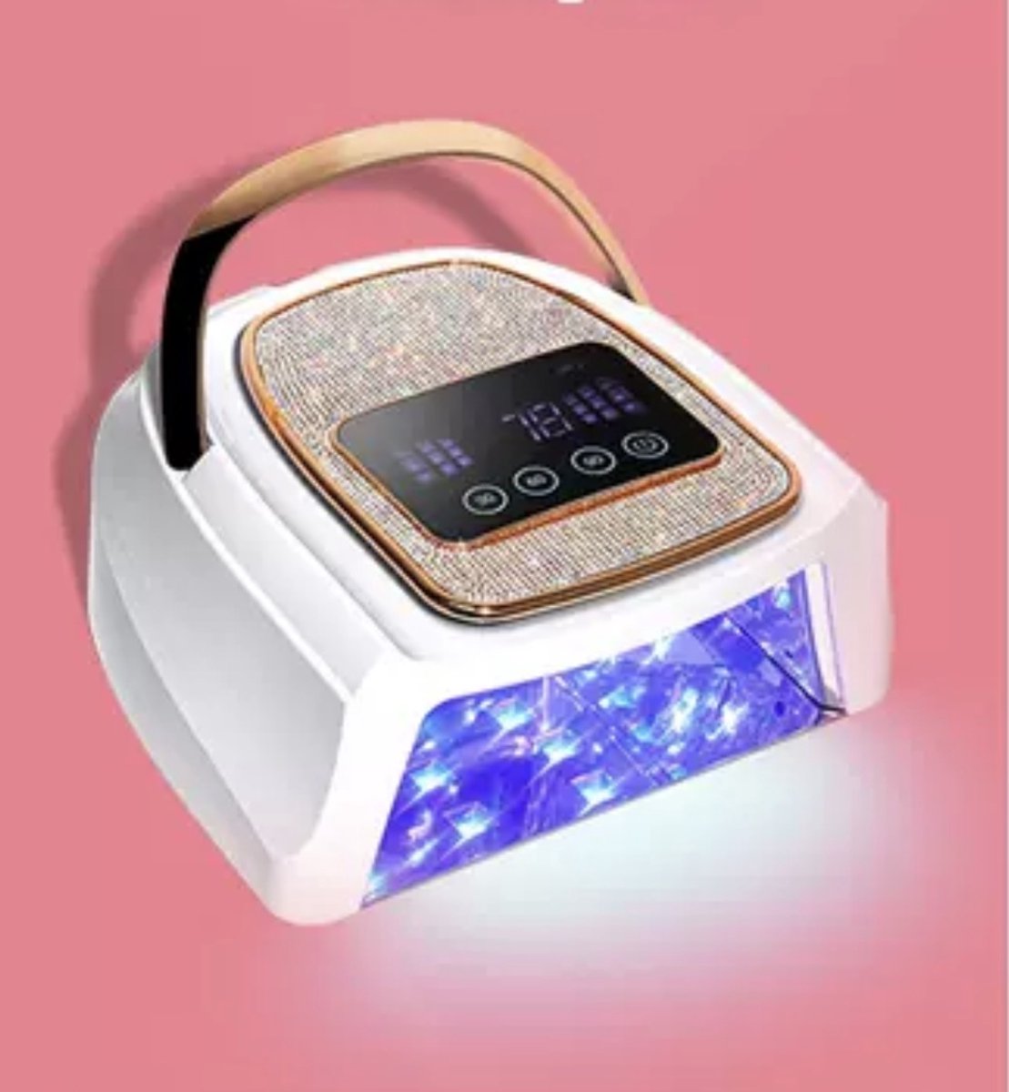 Nagellamp - Nageldroger - oplaadbare en draadloze nagellamp - UV/LED lamp - Manicure/Pedicure Handen en Voeten - Gellak - Gelnagels - Acrylnagels - Top Coat - Matte Top coat - Led nagellamp - Uv nagellamp - Nagels - Tafellamp - Nageldroger