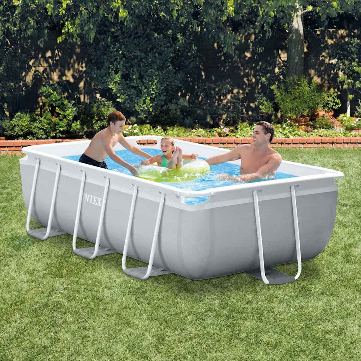 Intex Prism Frame Rechthoekig Opzetzwembad Set - 300 x 175 x 80 cm - Met filterpomp — afbeelding 4