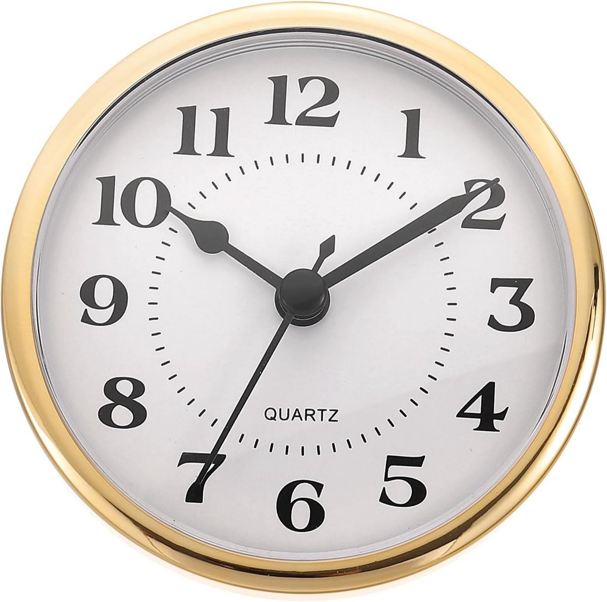 Ronde Quartz Klok Insert 90mm met Arabische Cijfers - Stille Uurwerk voor DIY Klokken