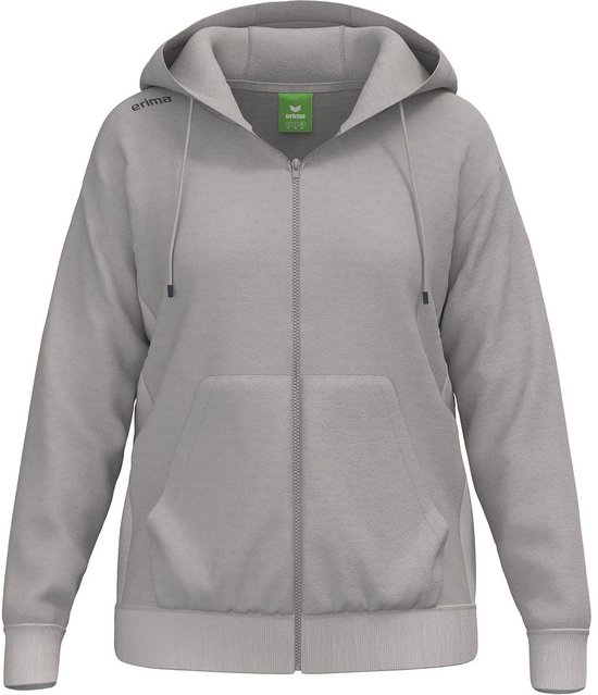 Veste à capuche Zip Erima pour femme, modèle 25-6414, couleur taupe, taille 44 (XXL)