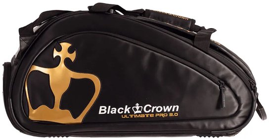 Black Crown Ultimate Pro 2.0 Padel Rackettas Zwart