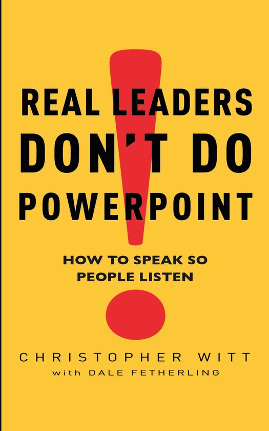 Real Leaders Don't Do Powerpoint - cover