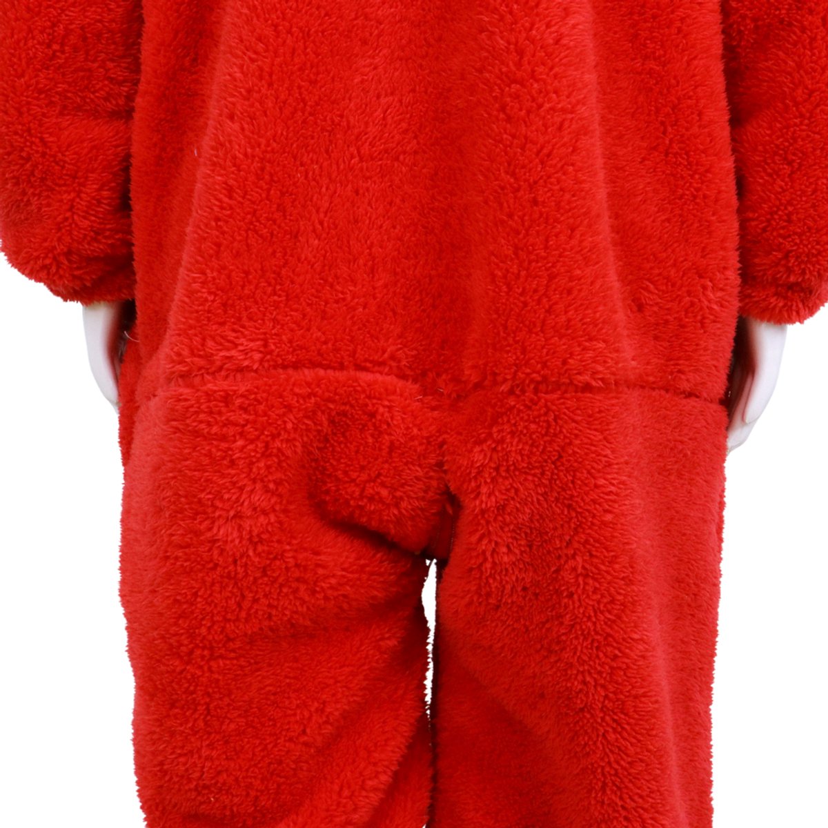JOYAKIDS® Tele Onesie Kinderen | Carnavalskleding Meisje & Jongen | Verkleedkleren Jongens Meisjes | Rood Verkleedkostuum Kids | Onesie Pyjama | Tubbie Kostuum Kind | Carnaval kleding | Verkleedkleding | Verkleed als | Groepskostuum | Maat 100 — afbeelding 10