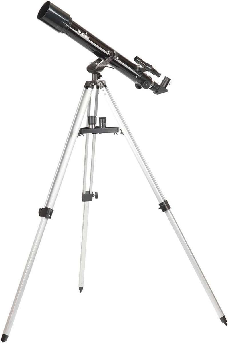 Refractor telescoop 70 mm (2,75 inch), f/700 voor amateur astronomie
