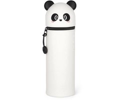 Legami Kawaii Panda Etui - 2-in-1 Pennenzak & Pennenhouder - Siliconen - Schattig Design
