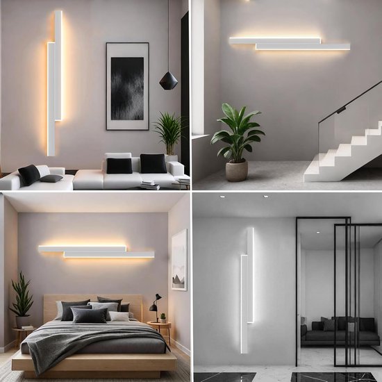 Lange LED Wandlamp 100CM Dimbaar met Afstandsbediening - Up-Down