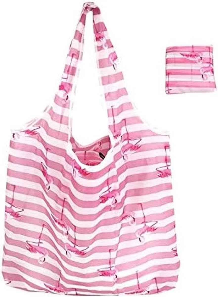 Extra Grote Herbruikbare Opvouwbare Boodschappentas Dames - Eco Tote Shopper Tas