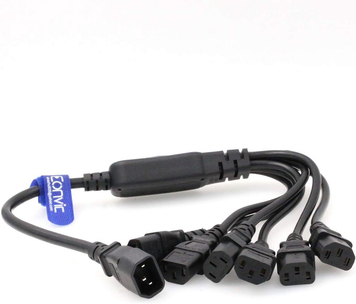 IEC C14 Stekker naar 6x C13 Verdeelkabel - Splitter Netsnoer 10A 250V
